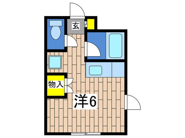 コートヴェルデの物件間取画像